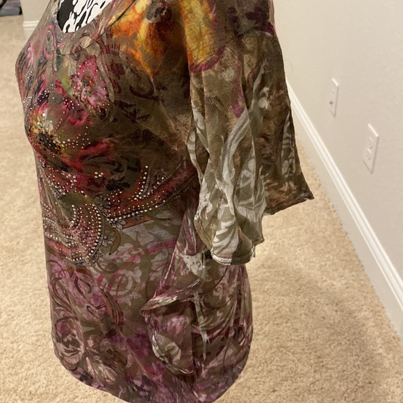 Cache blouse - Picture 2 of 4